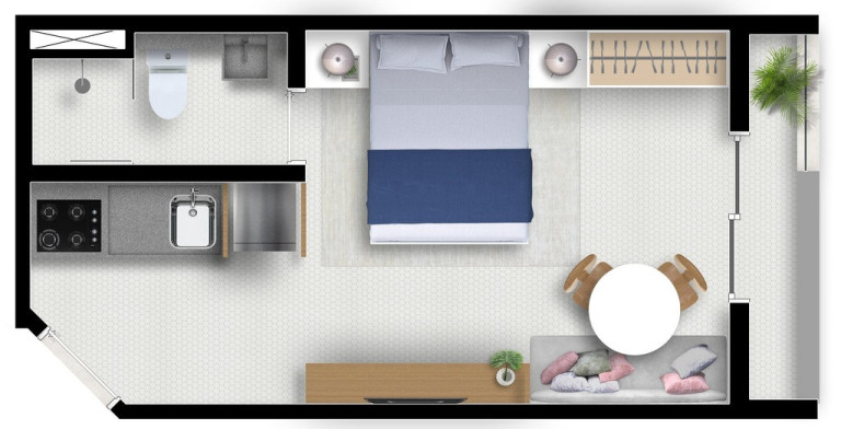 Imagem Imóvel com 1 Quarto à Venda, 24 m² em Vila Buarque - São Paulo Imagem Imóvel com 1 Quarto à Venda, 24 m² em Vila Buarque - São Paulo
