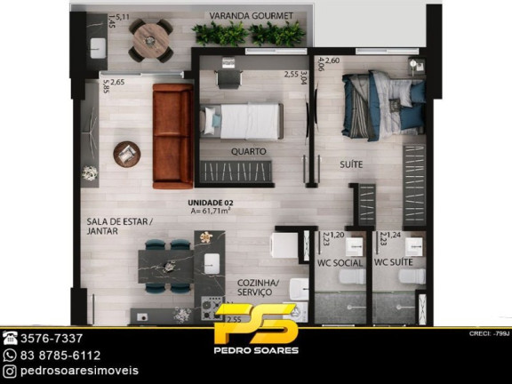 Imagem Apartamento com 3 Quartos à Venda, 90 m² em Aeroclube - João Pessoa Imagem Apartamento com 3 Quartos à Venda, 90 m² em Aeroclube - João Pessoa
