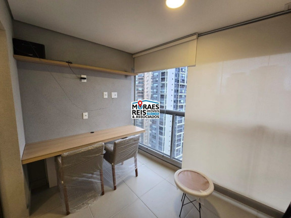 Imagem Apartamento com 1 Quarto para Alugar, 31 m² em Santo Amaro - São Paulo