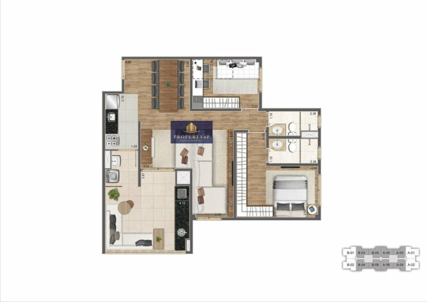 Imagem Apartamento com 3 Quartos à Venda, 93 m² em água Branca - São Paulo Imagem Apartamento com 3 Quartos à Venda, 93 m² em água Branca - São Paulo