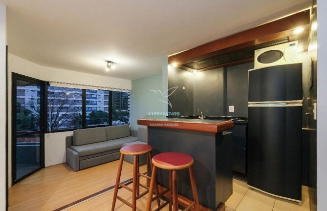 Imagem Apartamento com 1 Quarto à Venda, 57 m² em Cidade Monções - São Paulo Imagem Apartamento com 1 Quarto à Venda, 57 m² em Cidade Monções - São Paulo
