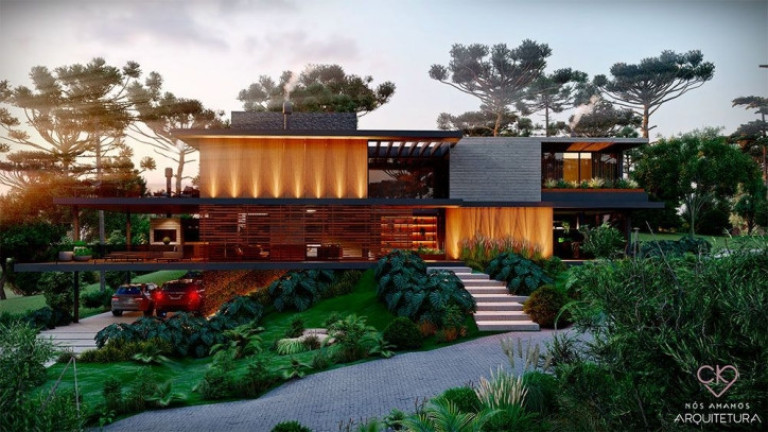 Imagem Casa de Condomínio com 4 Quartos à Venda, 676 m² em Condomínio Aspen Mountain - Gramado