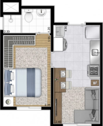 Imagem Apartamento com 1 Quarto à Venda, 26 m² em Jardim Marajoara - São Paulo Imagem Apartamento com 1 Quarto à Venda, 26 m² em Jardim Marajoara - São Paulo