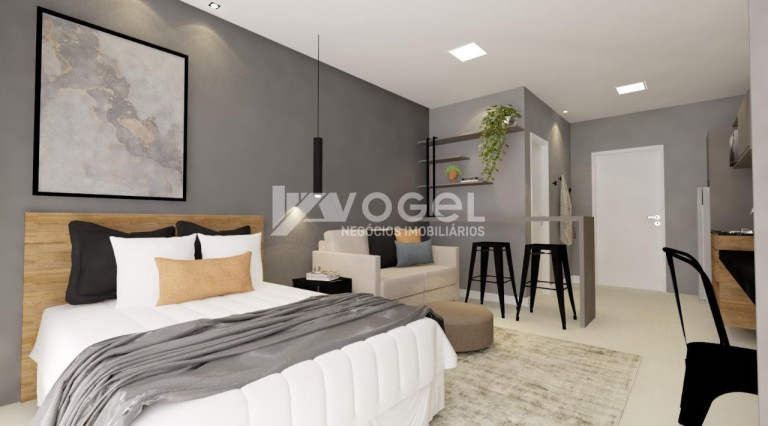 Imagem Apartamento com 1 Quarto à Venda, 25 m² em Vila Nova - Novo Hamburgo Imagem Apartamento com 1 Quarto à Venda, 25 m² em Vila Nova - Novo Hamburgo