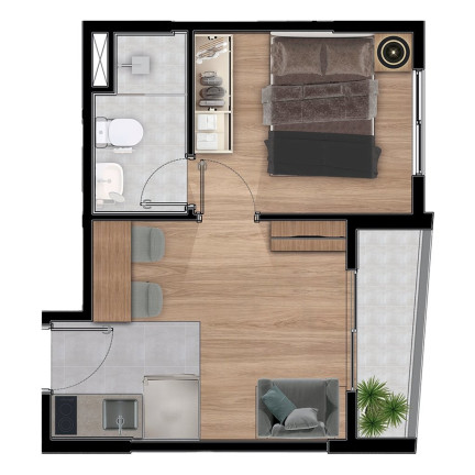 Imagem Apartamento com 1 Quarto à Venda, 25 m² em Vila Mariana - São Paulo Imagem Apartamento com 1 Quarto à Venda, 25 m² em Vila Mariana - São Paulo