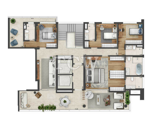 Imagem Cobertura com 4 Quartos à Venda, 500 m² em Itaim Bibi - São Paulo