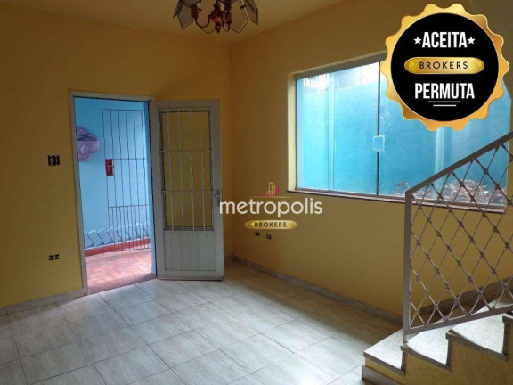 Sobrado com 3 Quartos à Venda, 178 m² em Campestre - Santo André