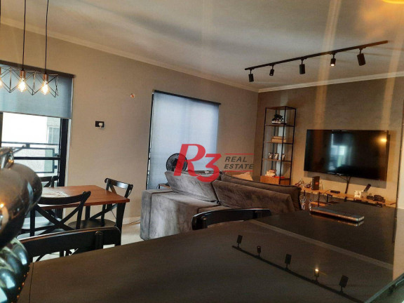 Imagem Apartamento com 3 Quartos à Venda, 121 m² em Gonzaga - Santos