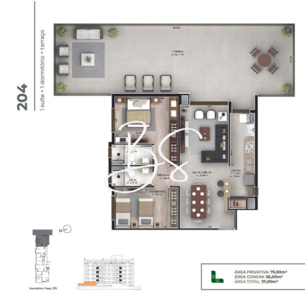 Imagem Apartamento com 2 Quartos à Venda, 72 m² em Jardim Botânico - Porto Alegre