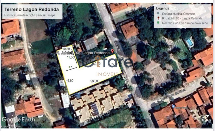 Imagem Terreno à Venda, 2.220 m² em Lagoa Redonda - Fortaleza Imagem Terreno à Venda, 2.220 m² em Lagoa Redonda - Fortaleza