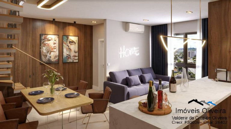 Imagem Apartamento com 2 Quartos à Venda, 70 m² em Centro - Cascavel