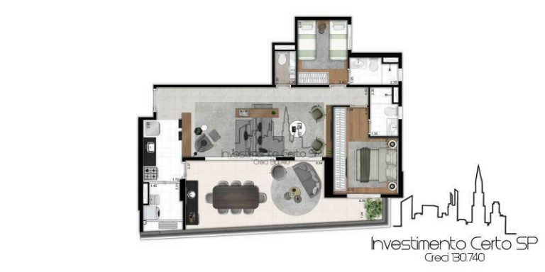 Imagem Apartamento com 3 Quartos à Venda, 102 m² em Vila Madalena - São Paulo Imagem Apartamento com 3 Quartos à Venda, 102 m² em Vila Madalena - São Paulo