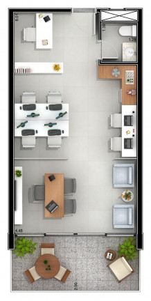 Imagem Sala Comercial à Venda, 48 m² em Bosque Do Vianna - Cotia