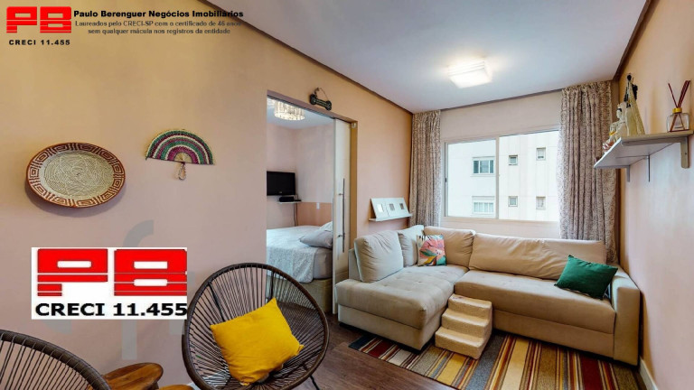 Apartamento com 1 Quarto à Venda, 38 m² em Vila Nova Conceição - São Paulo