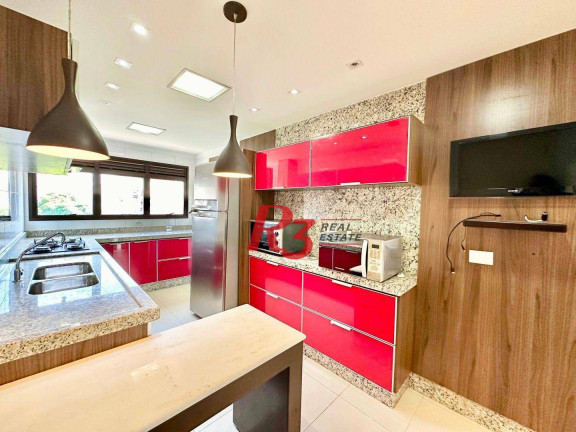 Imagem Apartamento com 3 Quartos à Venda, 138 m² em Gonzaga - Santos