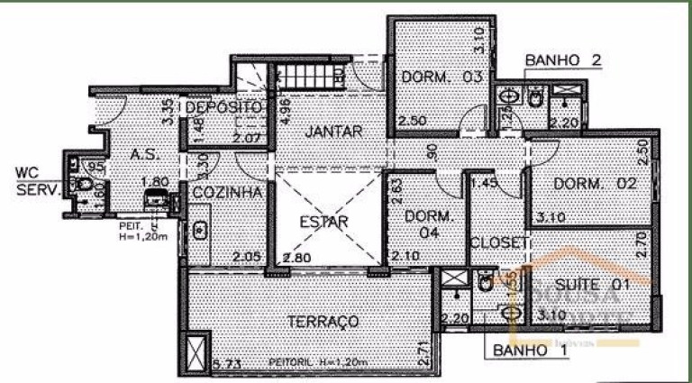 Imagem Cobertura com 4 Quartos à Venda, 200 m² em Parada Inglesa - São Paulo
