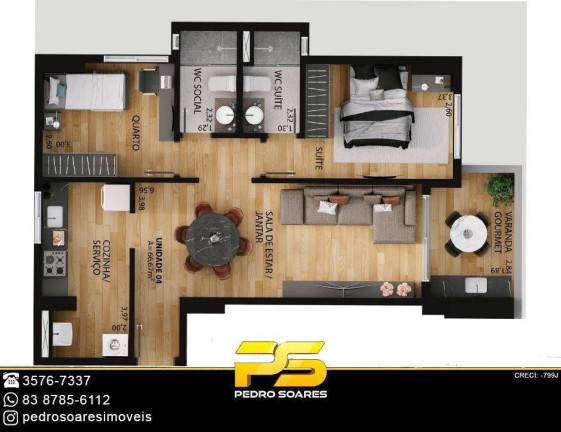Imagem Apartamento com 3 Quartos à Venda, 90 m² em Aeroclube - João Pessoa Imagem Apartamento com 3 Quartos à Venda, 90 m² em Aeroclube - João Pessoa