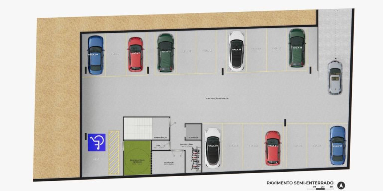 Imagem Apartamento com 1 Quarto à Venda, 28 m² em Jardim Oceania - João Pessoa