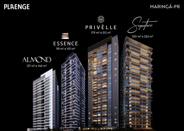 Apartamento com 3 Quartos à Venda, 161 m² em Zona 03 - Maringá