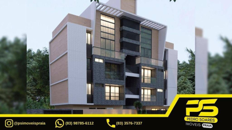 Apartamento com 2 Quartos à Venda, 68 m² em Jardim São Paulo - João Pessoa