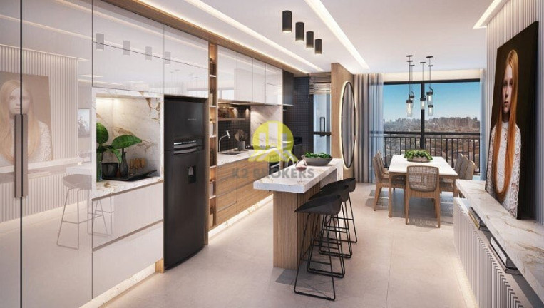 Imagem Apartamento com 3 Quartos à Venda, 81 m² em Cristo Rei - Curitiba