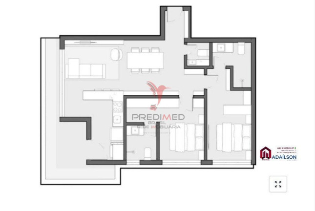 Imagem Apartamento com 2 Quartos à Venda, 47 m² em Jurerê - Florianópolis Imagem Apartamento com 2 Quartos à Venda, 47 m² em Jurerê - Florianópolis