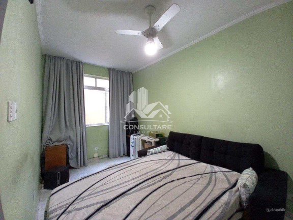 Imagem Kitnet com 1 Quarto à Venda, 24 m² em José Menino - Santos