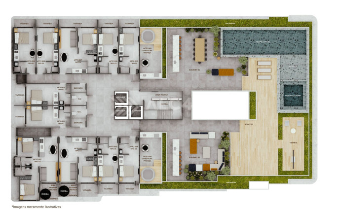 Imagem Apartamento com 2 Quartos à Venda, 49 m² em Jardim Oceania - João Pessoa