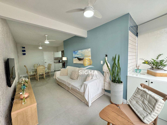 Apartamento com 2 Quartos à Venda, 65 m² em Jardim Astúrias - Guarujá