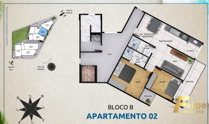 Imagem Imóvel com 2 Quartos à Venda, 79 m² em Iriri - Anchieta Imagem Imóvel com 2 Quartos à Venda, 79 m² em Iriri - Anchieta