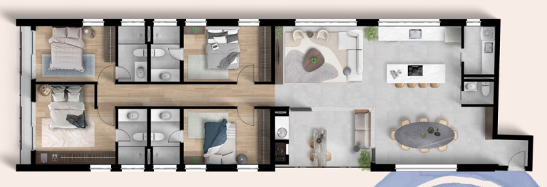 Imagem Apartamento com 2 Quartos à Venda, 55 m² em Juvevê - Curitiba Imagem Apartamento com 2 Quartos à Venda, 55 m² em Juvevê - Curitiba
