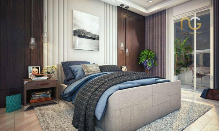 Imagem Apartamento com 2 Quartos à Venda, 73 m² em Aviação - Praia Grande