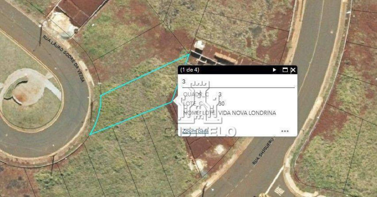 Imagem Terreno à Venda, 296 m² em São Lourenço - Londrina