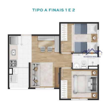 Imagem Apartamento com 2 Quartos à Venda, 35 m² em Chácara Califórnia - São Paulo Imagem Apartamento com 2 Quartos à Venda, 35 m² em Chácara Califórnia - São Paulo
