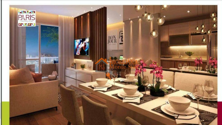 Apartamento com 2 Quartos à Venda, 45 m² em Vila Rosália - Guarulhos