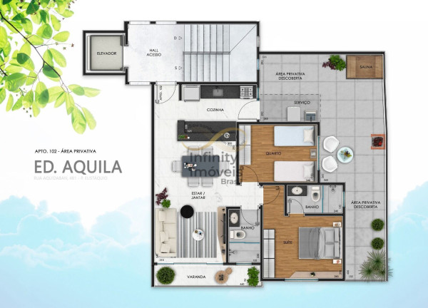 Imagem Cobertura com 2 Quartos à Venda, 43 m² em Padre Eustáquio - Belo Horizonte