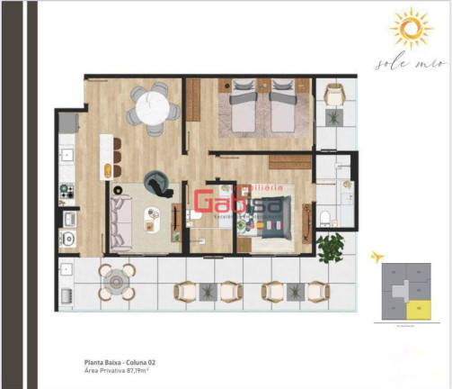 Imagem Apartamento com 3 Quartos à Venda, 112 m² em Centro - Cabo Frio Imagem Apartamento com 3 Quartos à Venda, 112 m² em Centro - Cabo Frio