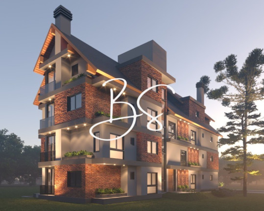 Imagem Apartamento com 1 Quarto à Venda, 55 m² em Carniel - Gramado