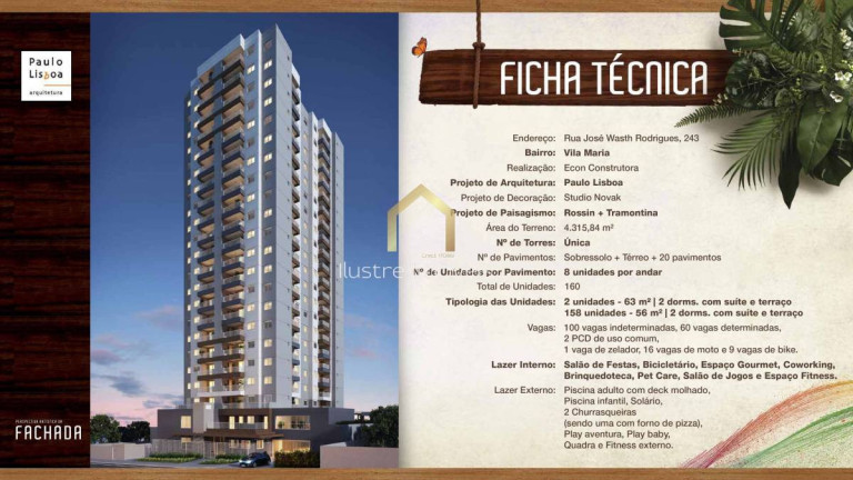Imagem Apartamento com 2 Quartos à Venda, 56 m² em Vila Maria - São Paulo Imagem Apartamento com 2 Quartos à Venda, 56 m² em Vila Maria - São Paulo