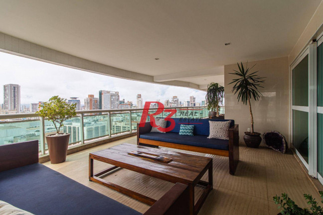 Imagem Apartamento com 4 Quartos à Venda ou Locação, 360 m² em Gonzaga - Santos Imagem Apartamento com 4 Quartos à Venda ou Locação, 360 m² em Gonzaga - Santos