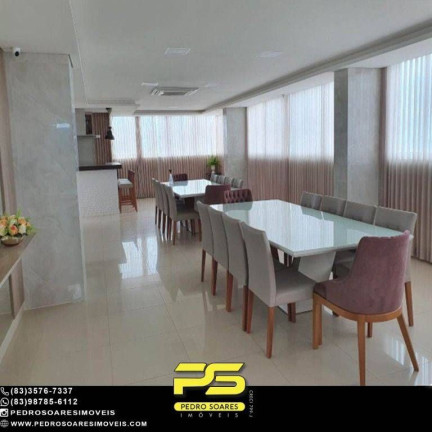 Imagem Apartamento com 3 Quartos à Venda, 80 m² em Altiplano Cabo Branco - João Pessoa