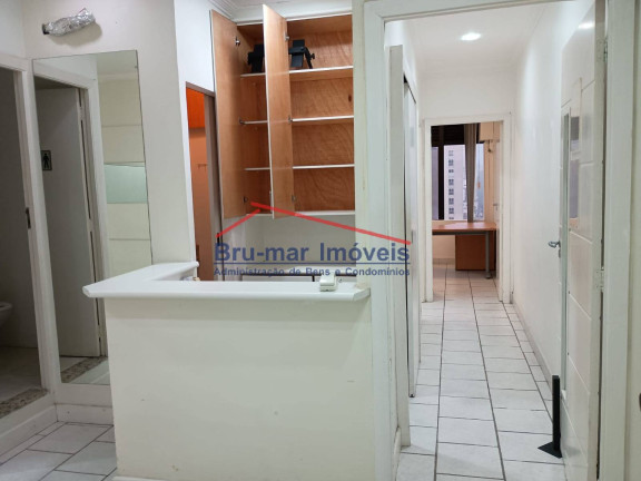 Sala Comercial para Alugar, 45 m² em Aparecida - Santos