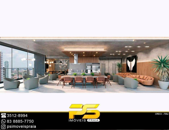 Imagem Apartamento com 2 Quartos à Venda, 140 m² em Jardim Oceania - João Pessoa