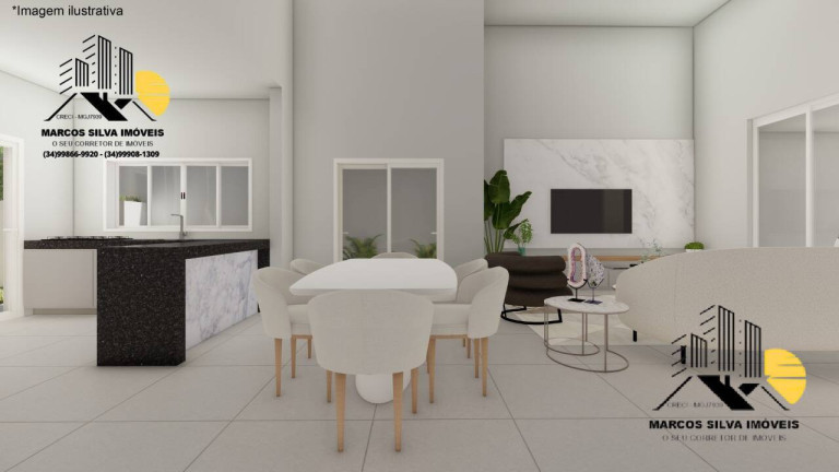 Imagem Casa com 3 Quartos à Venda, 432 m² em Cidade Jardim - Uberlândia