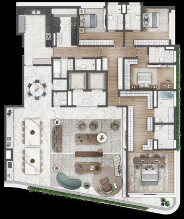 Imagem Apartamento com 4 Quartos à Venda, 489 m² em Indianópolis - São Paulo Imagem Apartamento com 4 Quartos à Venda, 489 m² em Indianópolis - São Paulo