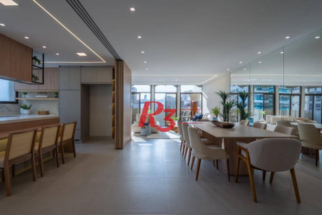 Apartamento com 4 Quartos à Venda, 270 m² em Boqueirão - Santos
