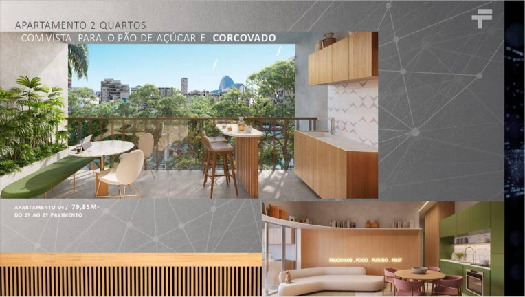 Imagem Apartamento com 1 Quarto à Venda, 47 m² em Humaitá - Rio De Janeiro Imagem Apartamento com 1 Quarto à Venda, 47 m² em Humaitá - Rio De Janeiro