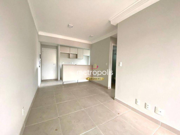 Apartamento com 2 Quartos à Venda, 53 m² em Vila Tibiriçá - Santo André