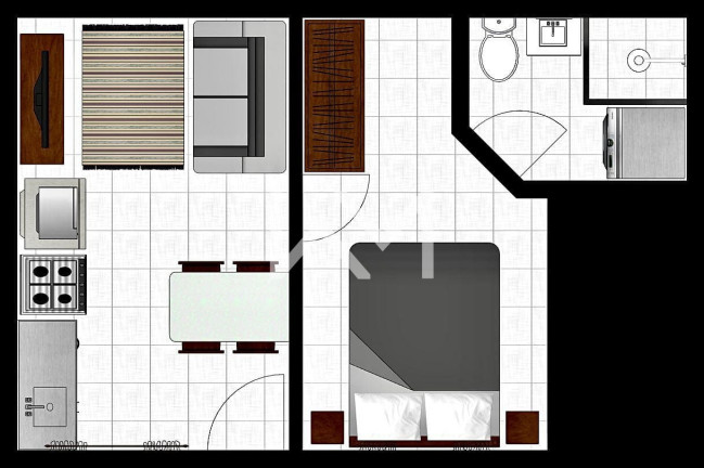 Imagem Studio com 1 Quarto à Venda, 24 m² em Vila Granada - São Paulo Imagem Studio com 1 Quarto à Venda, 24 m² em Vila Granada - São Paulo