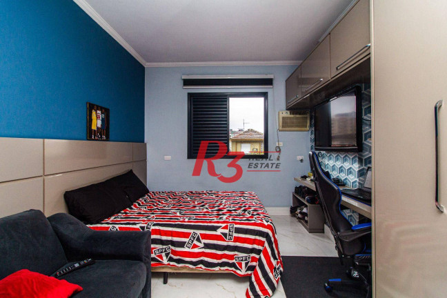 Imagem Apartamento com 3 Quartos à Venda, 121 m² em Campo Grande - Santos